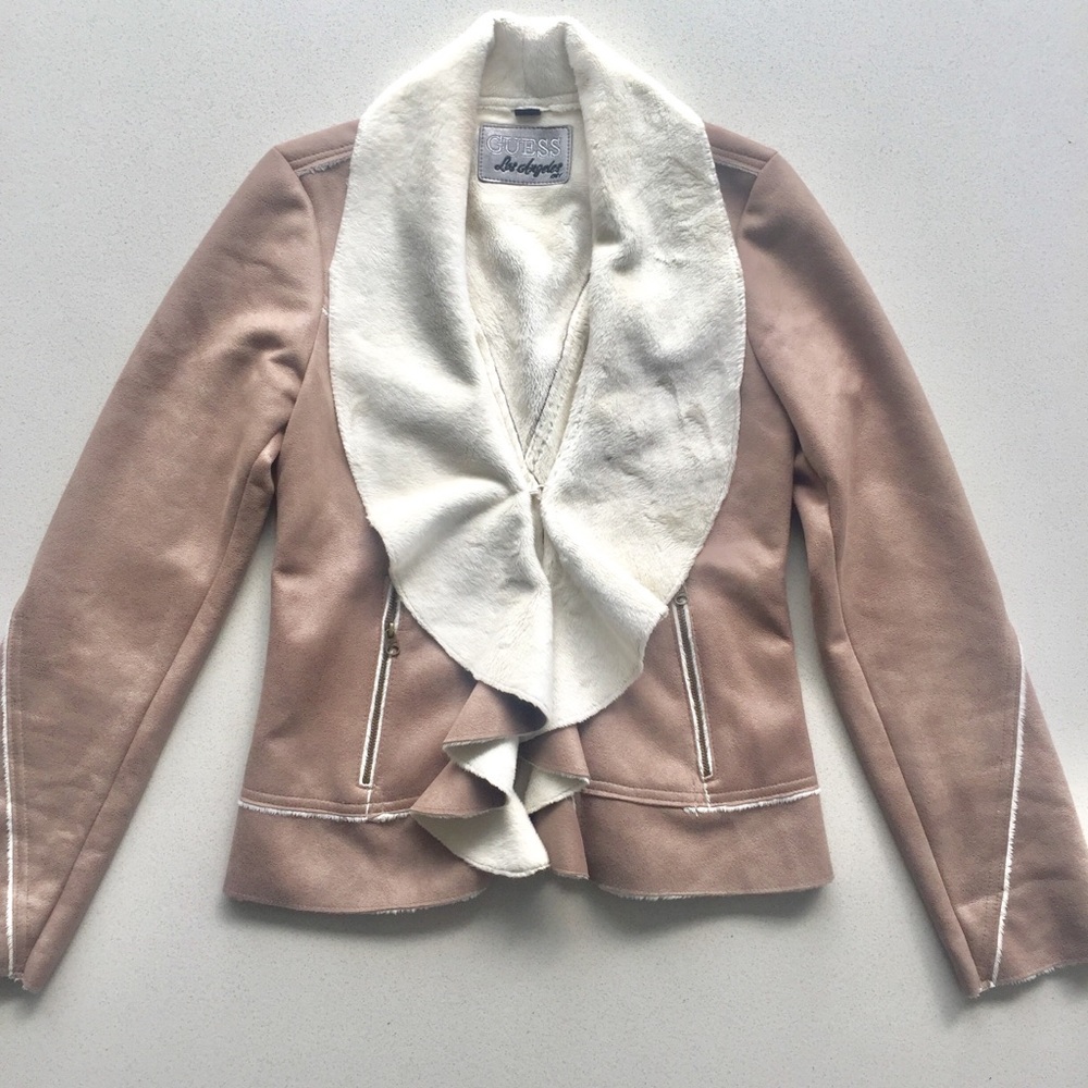 Guess Los Angeles Faux Fur Jacket